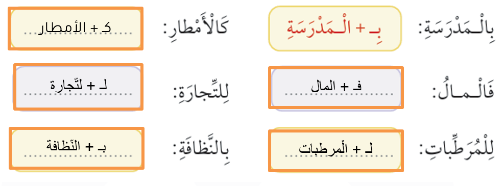 اجابات أسئلة درس اكتب